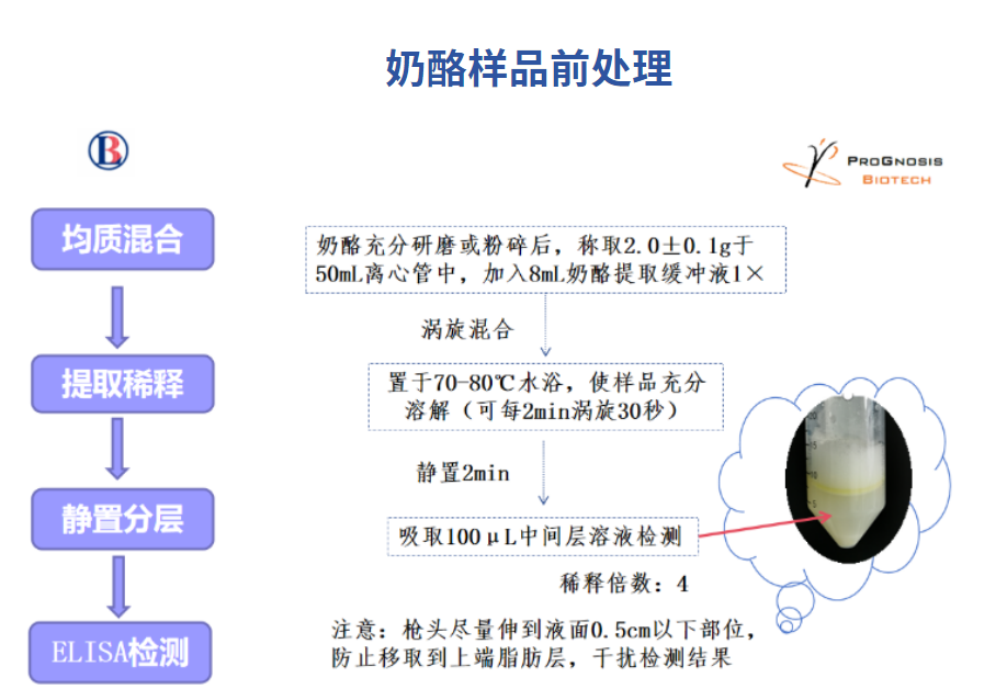 黃曲霉毒素M1的檢測